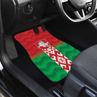 Republic of Belarus Car Mats Pahonia Rushnyk Pattern