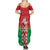 Republic of Belarus Summer Maxi Dress Pahonia Rushnyk Pattern