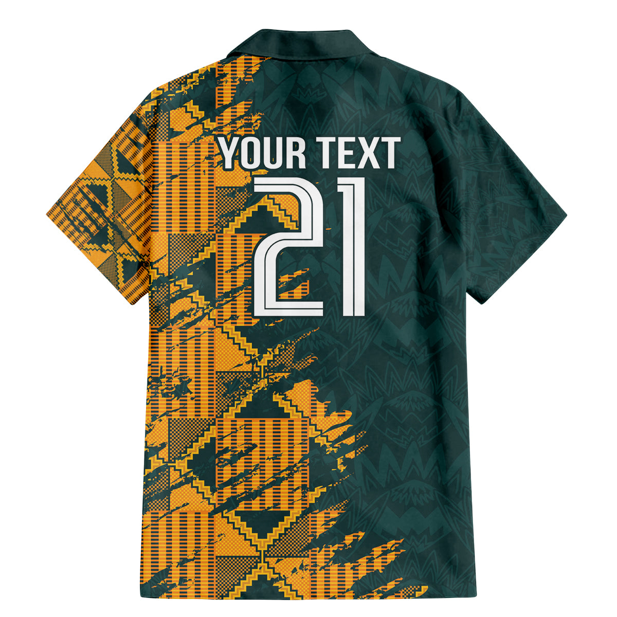 Custom South Africa Rugby Family Matching Mermaid Dress and Hawaiian Shirt The Springboks Mascot Sporty Version LT9 - Wonder Print Shop