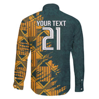 Custom South Africa Rugby Family Matching Mermaid Dress and Hawaiian Shirt The Springboks Mascot Sporty Version LT9 - Wonder Print Shop