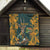 Custom South Africa Rugby Quilt The Springboks Mascot Sporty Version - Wonder Print Shop