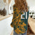 Custom South Africa Rugby Women Casual Shirt The Springboks Mascot Sporty Version - Wonder Print Shop