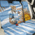 Custom Vamos Argentina Back Car Seat Cover The Pumas Rugby Mascot Sporty Version LT9 - Wonder Print Shop