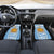 Custom Vamos Argentina Car Mats The Pumas Rugby Mascot Sporty Version LT9 - Wonder Print Shop