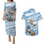 Custom Vamos Argentina Couples Matching Puletasi and Hawaiian Shirt The Pumas Rugby Mascot Sporty Version LT9 - Wonder Print Shop