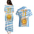 Custom Vamos Argentina Couples Matching Puletasi and Hawaiian Shirt The Pumas Rugby Mascot Sporty Version LT9 - Wonder Print Shop