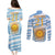 Custom Vamos Argentina Couples Matching Puletasi and Long Sleeve Button Shirt The Pumas Rugby Mascot Sporty Version LT9 - Wonder Print Shop