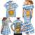 Custom Vamos Argentina Family Matching Mermaid Dress and Hawaiian Shirt The Pumas Rugby Mascot Sporty Version LT9 - Wonder Print Shop