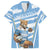 Custom Vamos Argentina Hawaiian Shirt The Pumas Rugby Mascot Sporty Version - Wonder Print Shop