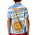 Custom Vamos Argentina Kid Polo Shirt The Pumas Rugby Mascot Sporty Version - Wonder Print Shop