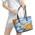 Custom Vamos Argentina Leather Tote Bag The Pumas Rugby Mascot Sporty Version - Wonder Print Shop