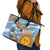 Custom Vamos Argentina Leather Tote Bag The Pumas Rugby Mascot Sporty Version - Wonder Print Shop