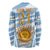 Custom Vamos Argentina Long Sleeve Shirt The Pumas Rugby Mascot Sporty Version - Wonder Print Shop