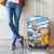 Custom Vamos Argentina Luggage Cover The Pumas Rugby Mascot Sporty Version - Wonder Print Shop