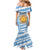 Custom Vamos Argentina Mermaid Dress The Pumas Rugby Mascot Sporty Version - Wonder Print Shop