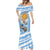 Custom Vamos Argentina Mermaid Dress The Pumas Rugby Mascot Sporty Version - Wonder Print Shop