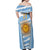 Custom Vamos Argentina Off Shoulder Maxi Dress The Pumas Rugby Mascot Sporty Version