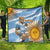 Custom Vamos Argentina Quilt The Pumas Rugby Mascot Sporty Version - Wonder Print Shop
