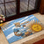 Custom Vamos Argentina Rubber Doormat The Pumas Rugby Mascot Sporty Version - Wonder Print Shop