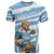 Custom Vamos Argentina T Shirt The Pumas Rugby Mascot Sporty Version - Wonder Print Shop