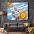 Custom Vamos Argentina Tapestry The Pumas Rugby Mascot Sporty Version - Wonder Print Shop