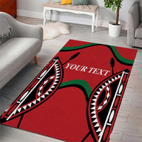 Custom Kenya Rugby Area Rug Summer Paris 2024 LT9 - Wonder Print Shop