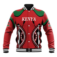 Custom Kenya Rugby Baseball Jacket Summer Paris 2024 LT9 - Wonder Print Shop