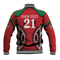 Custom Kenya Rugby Baseball Jacket Summer Paris 2024 LT9 - Wonder Print Shop