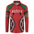 Custom Kenya Rugby Button Sweatshirt Summer Paris 2024 LT9 - Wonder Print Shop