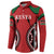 Custom Kenya Rugby Button Sweatshirt Summer Paris 2024 LT9 - Wonder Print Shop
