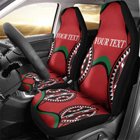Custom Kenya Rugby Car Seat Cover Summer Paris 2024 LT9 - Wonder Print Shop
