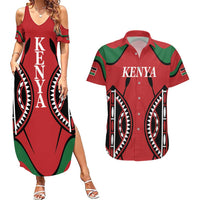 Custom Kenya Rugby Couples Matching Summer Maxi Dress and Hawaiian Shirt Summer Paris 2024 LT9 - Wonder Print Shop