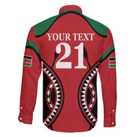 Custom Kenya Rugby Family Matching Long Sleeve Bodycon Dress and Hawaiian Shirt Summer Paris 2024 LT9 - Wonder Print Shop