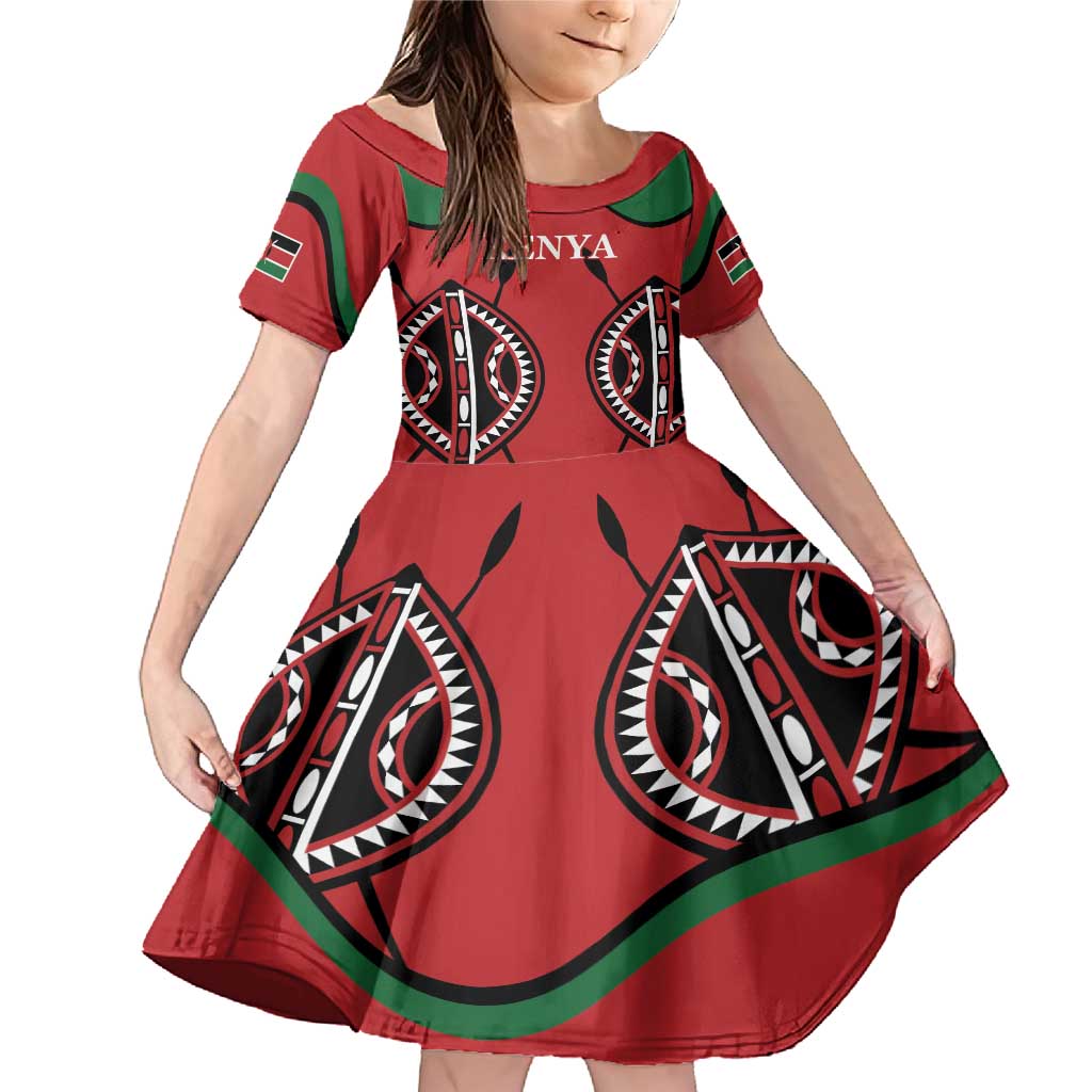Custom Kenya Rugby Family Matching Mermaid Dress and Hawaiian Shirt Summer Paris 2024 LT9 - Wonder Print Shop
