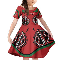 Custom Kenya Rugby Family Matching Mermaid Dress and Hawaiian Shirt Summer Paris 2024 LT9 - Wonder Print Shop