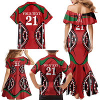 Custom Kenya Rugby Family Matching Mermaid Dress and Hawaiian Shirt Summer Paris 2024 LT9 - Wonder Print Shop