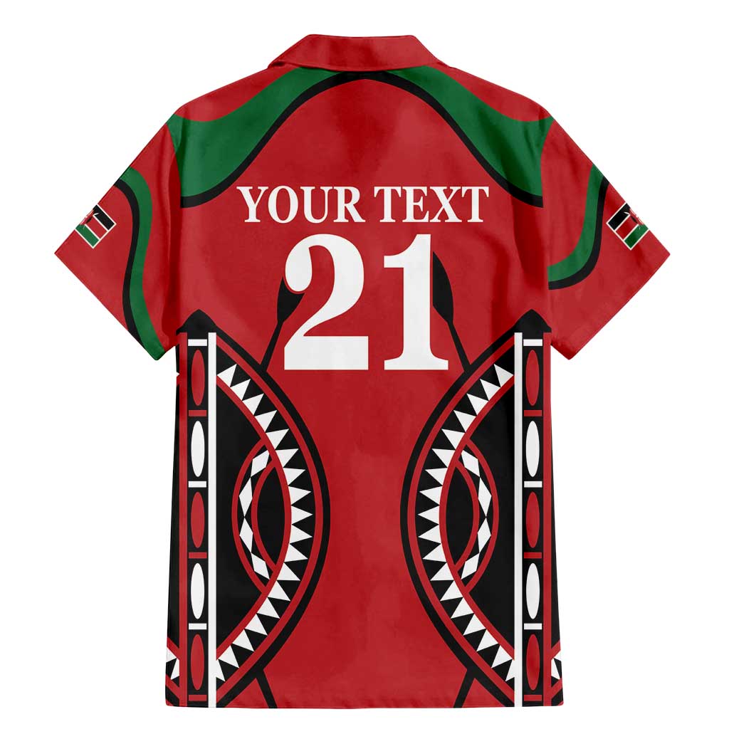 Custom Kenya Rugby Family Matching Mermaid Dress and Hawaiian Shirt Summer Paris 2024 LT9 - Wonder Print Shop