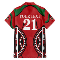 Custom Kenya Rugby Family Matching Off The Shoulder Long Sleeve Dress and Hawaiian Shirt Summer Paris 2024 - Wonder Print Shop