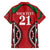 Custom Kenya Rugby Family Matching Off The Shoulder Long Sleeve Dress and Hawaiian Shirt Summer Paris 2024 - Wonder Print Shop