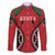 Custom Kenya Rugby Family Matching Off The Shoulder Long Sleeve Dress and Hawaiian Shirt Summer Paris 2024 - Wonder Print Shop