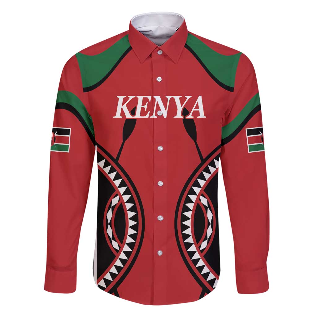 Custom Kenya Rugby Family Matching Short Sleeve Bodycon Dress and Hawaiian Shirt Summer Paris 2024 - Wonder Print Shop