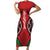 Custom Kenya Rugby Family Matching Short Sleeve Bodycon Dress and Hawaiian Shirt Summer Paris 2024 - Wonder Print Shop