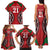 Custom Kenya Rugby Family Matching Tank Maxi Dress and Hawaiian Shirt Summer Paris 2024 - Wonder Print Shop