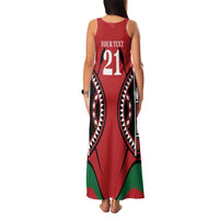 Custom Kenya Rugby Family Matching Tank Maxi Dress and Hawaiian Shirt Summer Paris 2024 - Wonder Print Shop