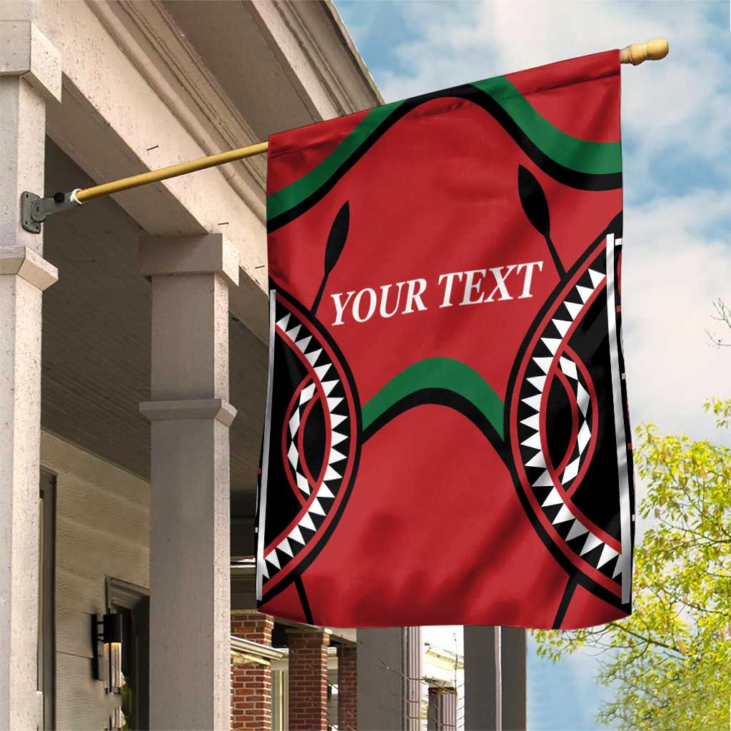 Custom Kenya Rugby Garden Flag Summer Paris 2024 - Wonder Print Shop