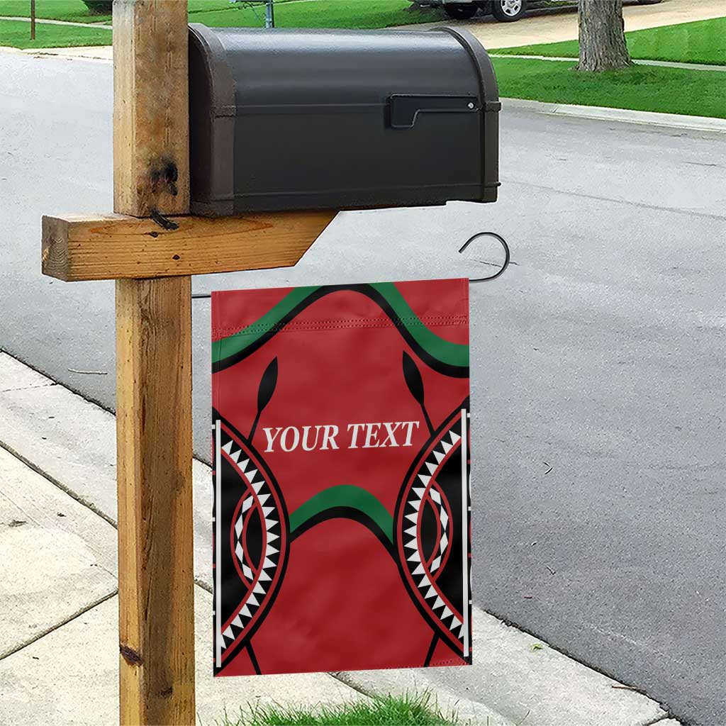 Custom Kenya Rugby Garden Flag Summer Paris 2024 - Wonder Print Shop