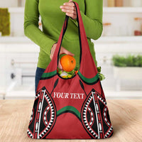 Custom Kenya Rugby Grocery Bag Summer Paris