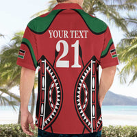 Custom Kenya Rugby Hawaiian Shirt Summer Paris 2024 - Wonder Print Shop