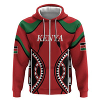 Custom Kenya Rugby Hoodie Summer Paris 2024 - Wonder Print Shop
