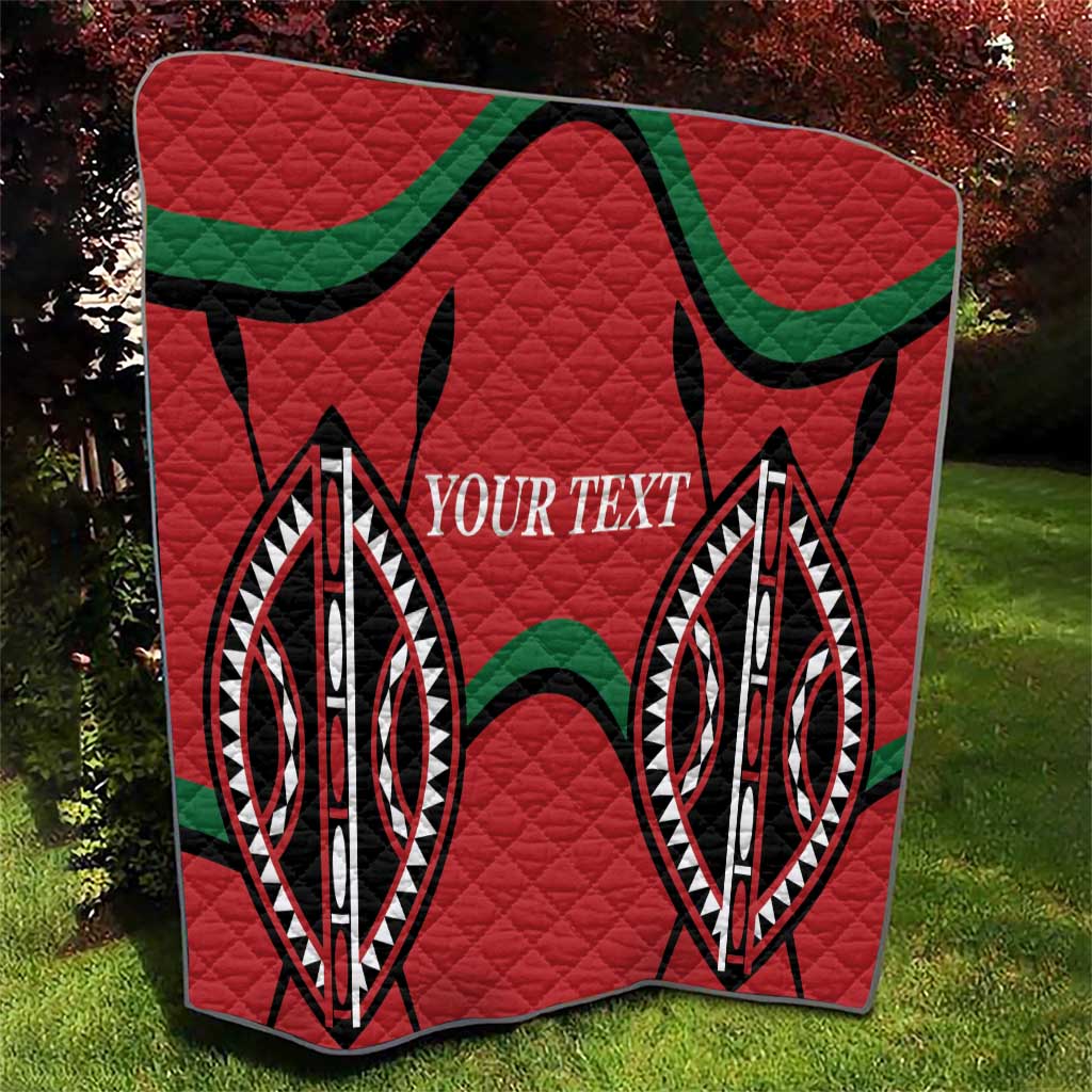Custom Kenya Rugby Quilt Summer Paris 2024 - Wonder Print Shop